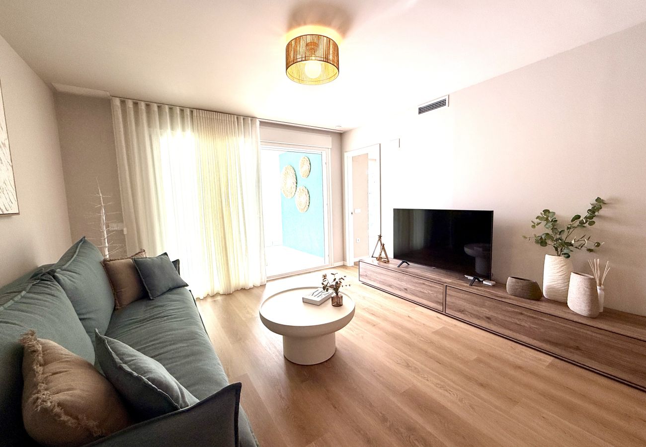 Appartement à Peñiscola - LAMAR - Apartamento con piscina y gimnasio