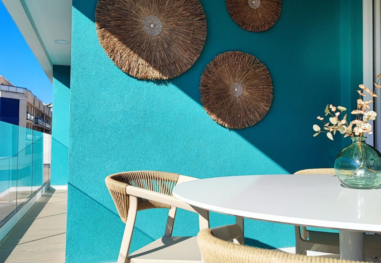 Appartement à Peñiscola - LAMAR - Apartamento con piscina y gimnasio