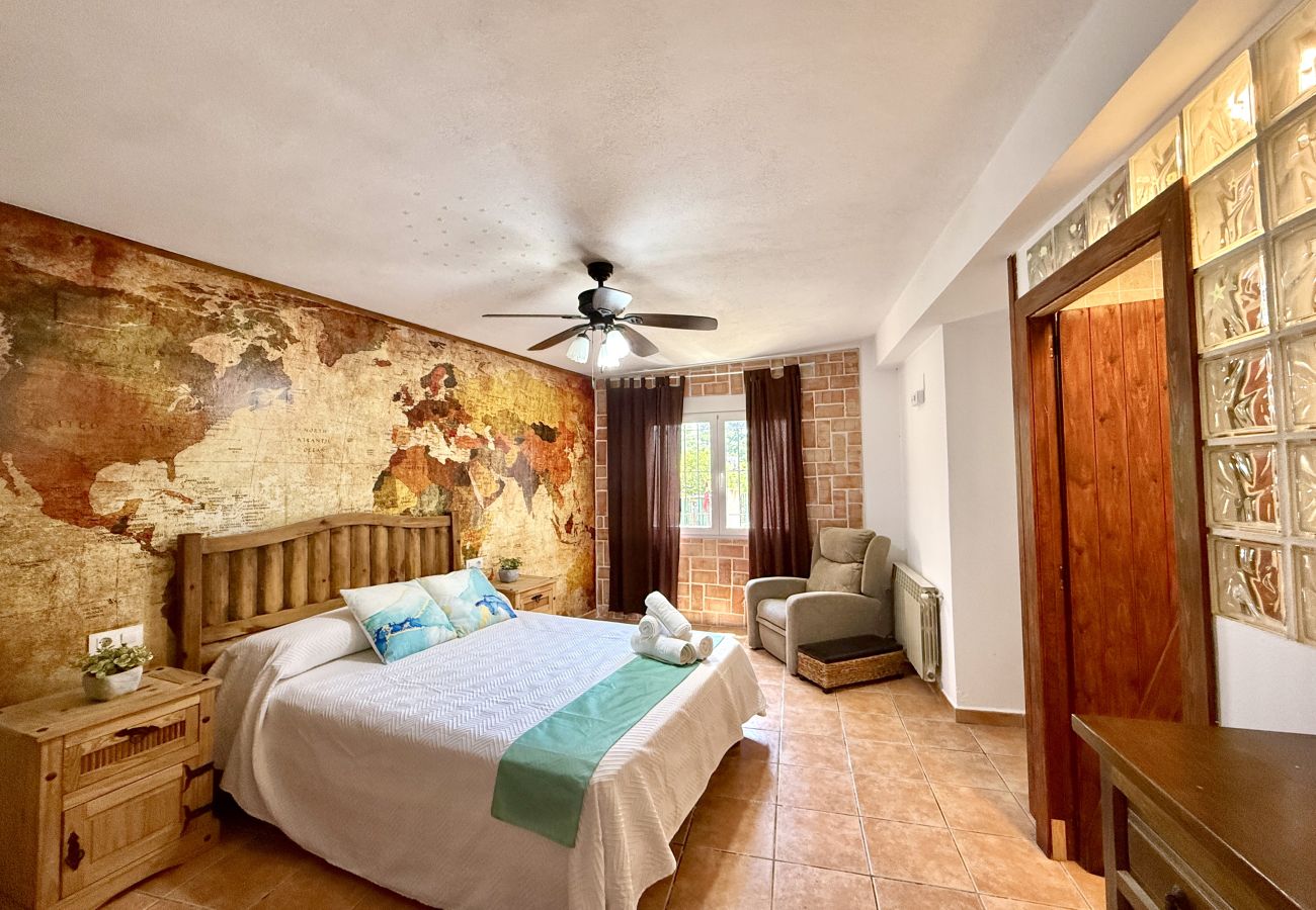 Chalet à Peñiscola - 🌴 Villa Blaky – Piscine privée, idéale pour les familles et les groupes