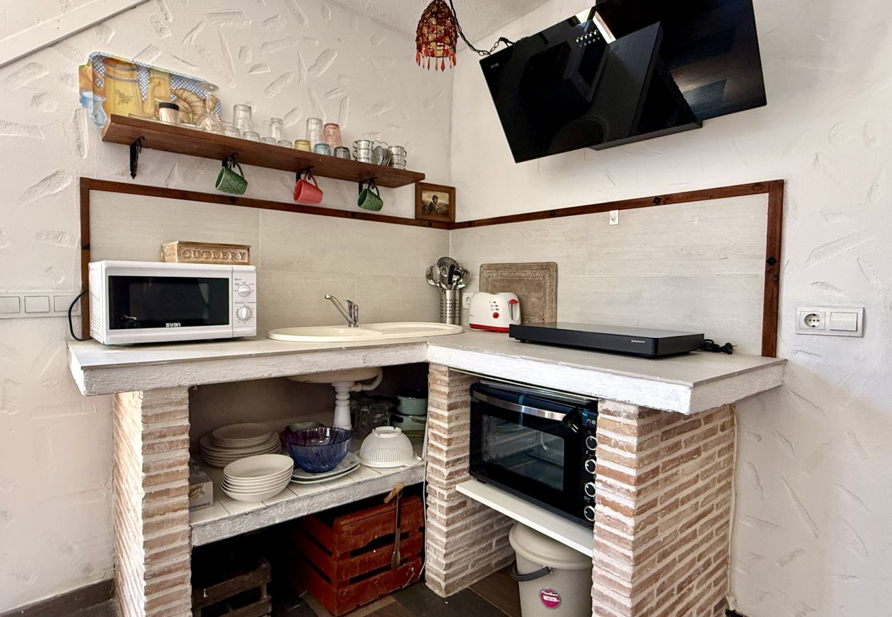 Studio à Peñiscola - Loft Safari – Jacuzzi privé et cheminée