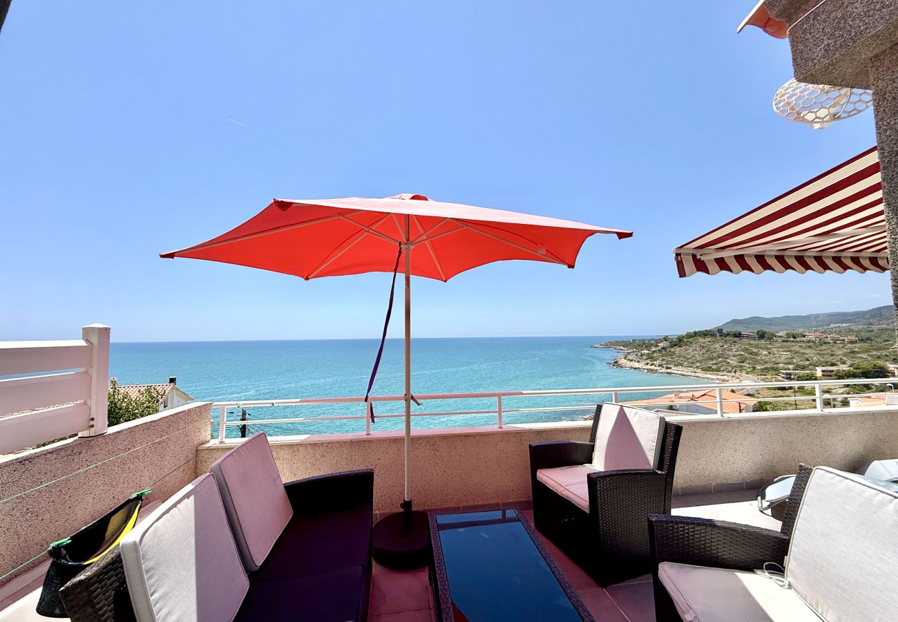 Appartement à Peñiscola - Nautic – Duplex face à la Méditerranée avec grande terrasse
