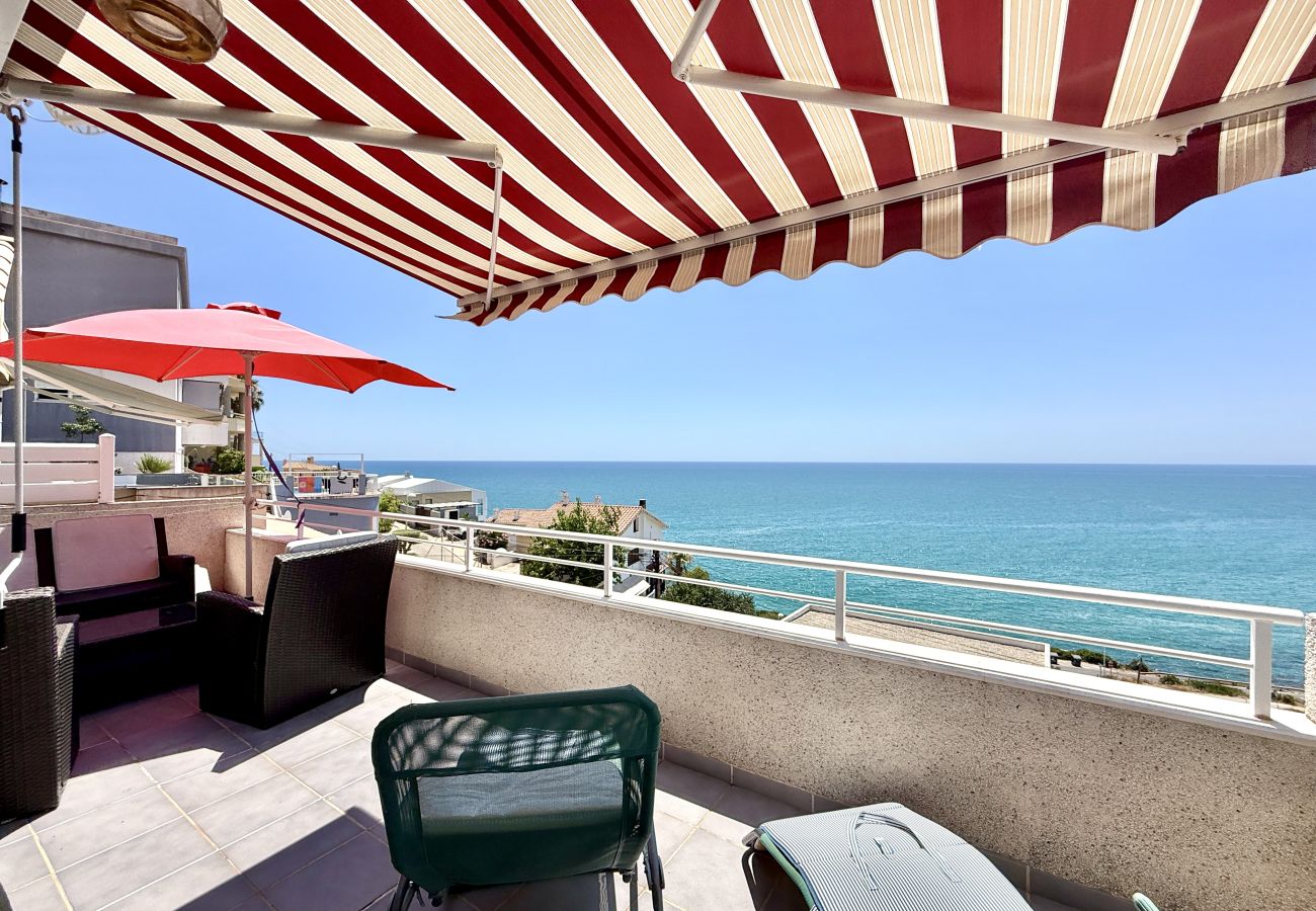 Appartement à Peñiscola - Nautic – Duplex face à la Méditerranée avec grande terrasse